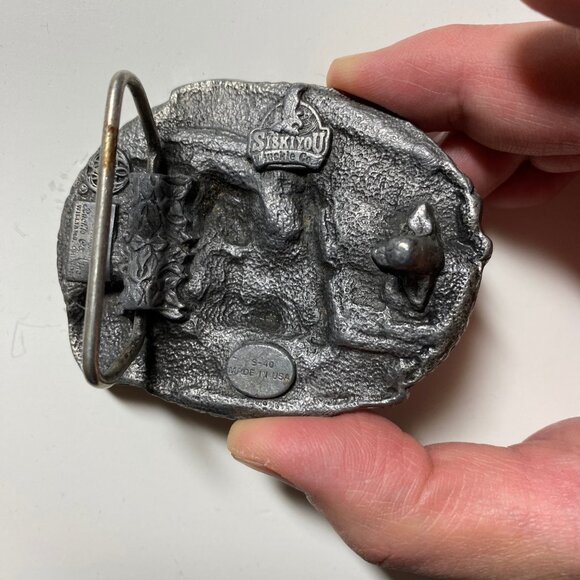 lot of 2 vintage 90s siskiyou belt buckle - Picture 7 of 16